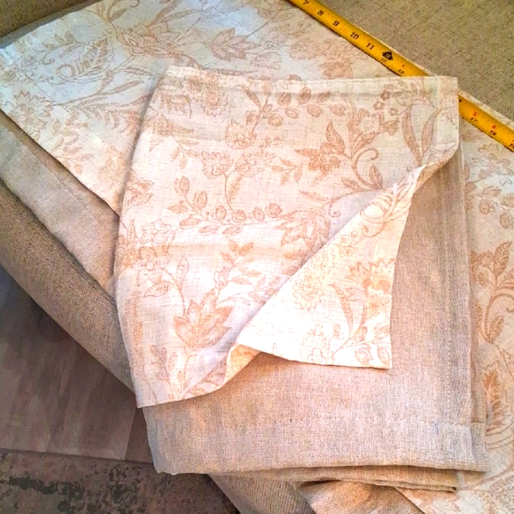 NEW! Valance Set. 49" Each